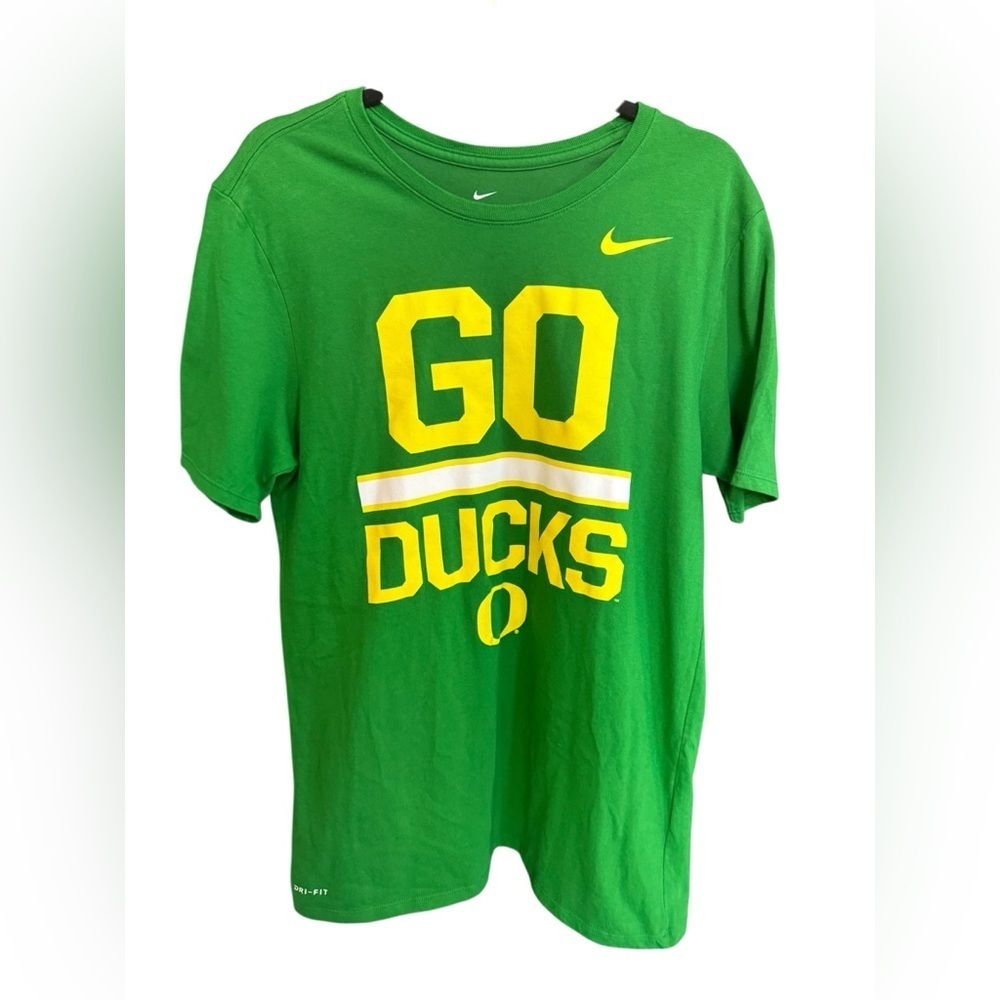 Nike Mens Green 'Go Ducks' T-Shirt